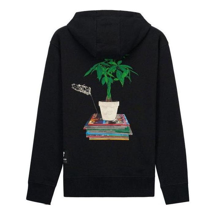 Суитчър New Balance Athletics Artist Graphic Print Hoodie Черно | MT33564-BK, 0