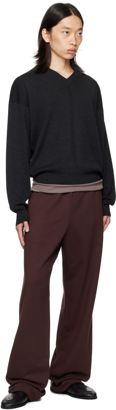Спортни панталони Dries Van Noten Dries Van Noten Drawstring Sweatpants Кафяво | 252-021156-2611, 3