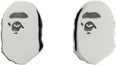 Обеци BAPE Ape Head Silver Earrings Металик | 001GDK801009M, 0