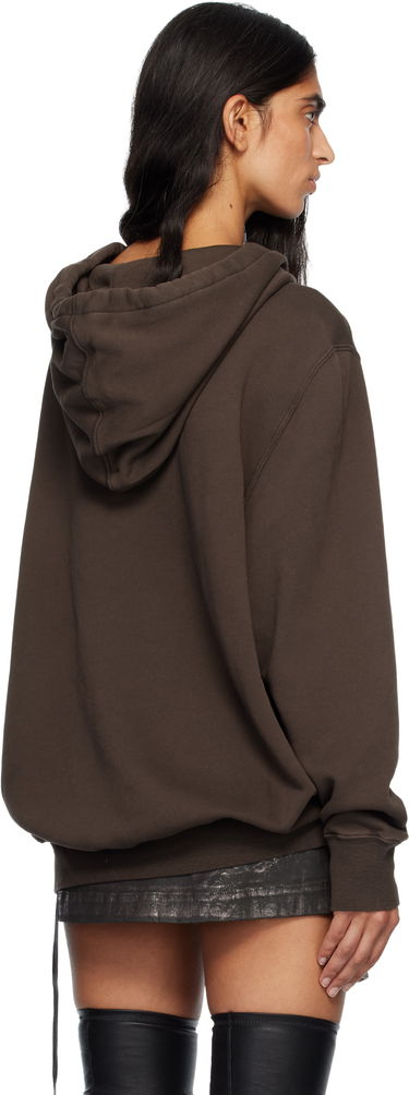 Суитчър Rick Owens Concordians Oversized Hoodie Кафяво | DS02E7241 FSLP2P, 2