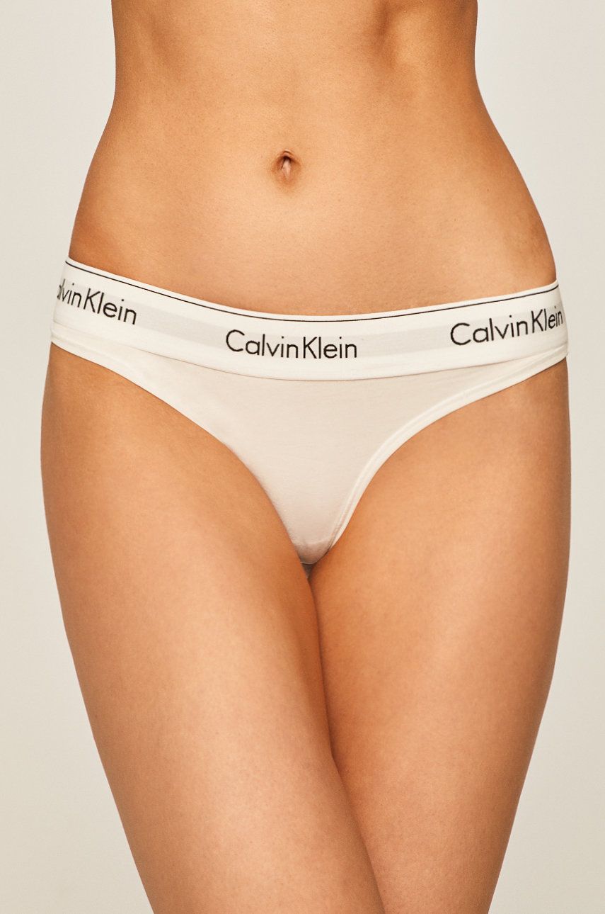 гащички CALVIN KLEIN Thongs Бежово | 0000F3786E, 0