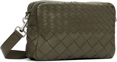 Чанта през рамо Bottega Veneta Bottega Veneta Intrecciato Camera Bag Зелено | 755925V5RL13227, 2