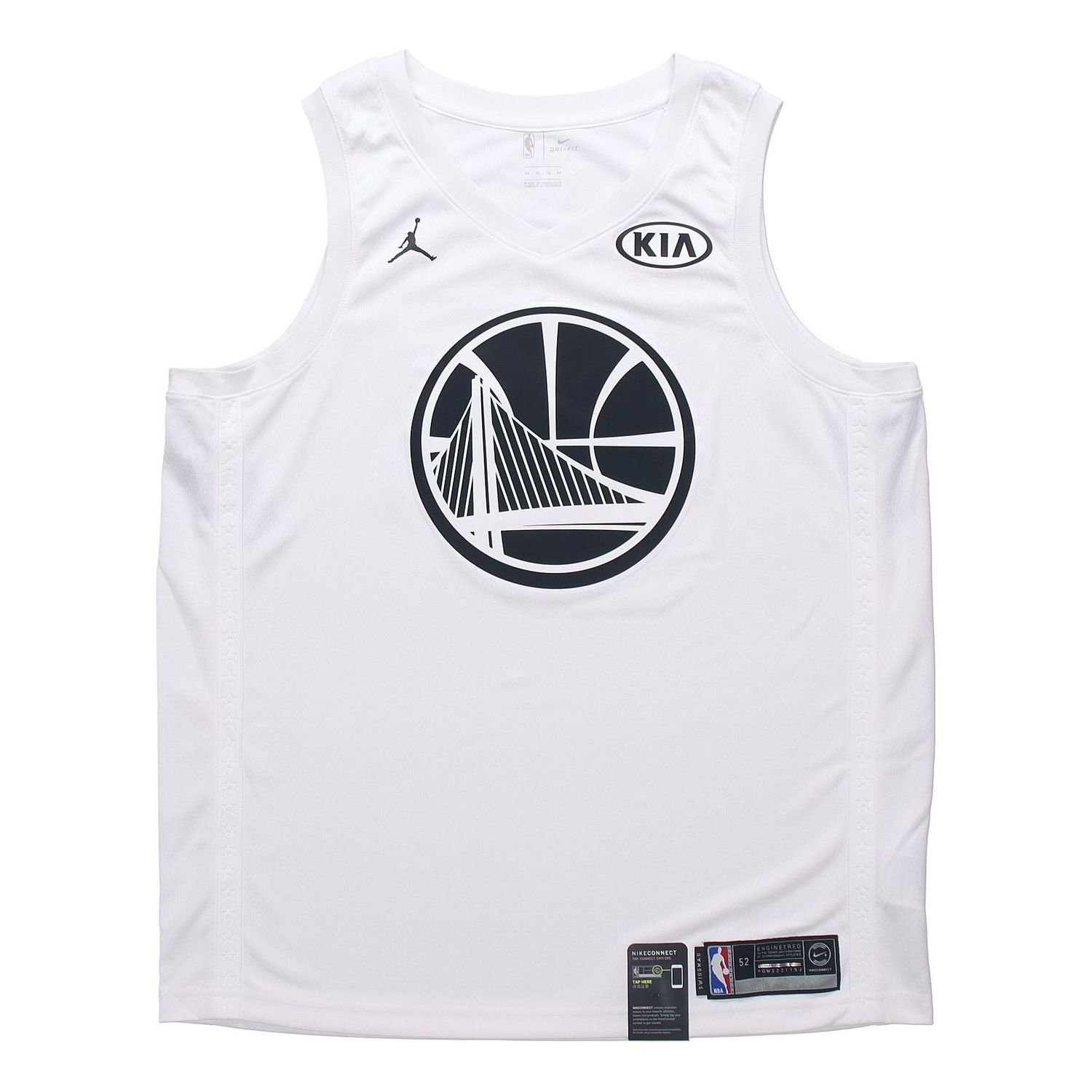 Фланелка Jordan Jordan Steven Curry All-Star Edition Swingman Jersey Бяло | 928874-101, 0