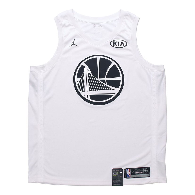 Фланелка Jordan Jordan Steven Curry All-Star Edition Swingman Jersey Бяло | 928874-101