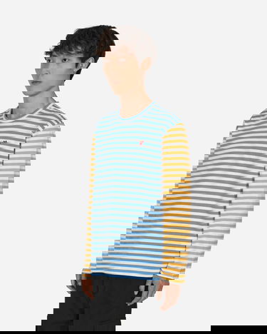 Тениска Comme des Garçons PLAY Bi-Color Striped T-Shirt Многоцветен | P1T318 1, 3