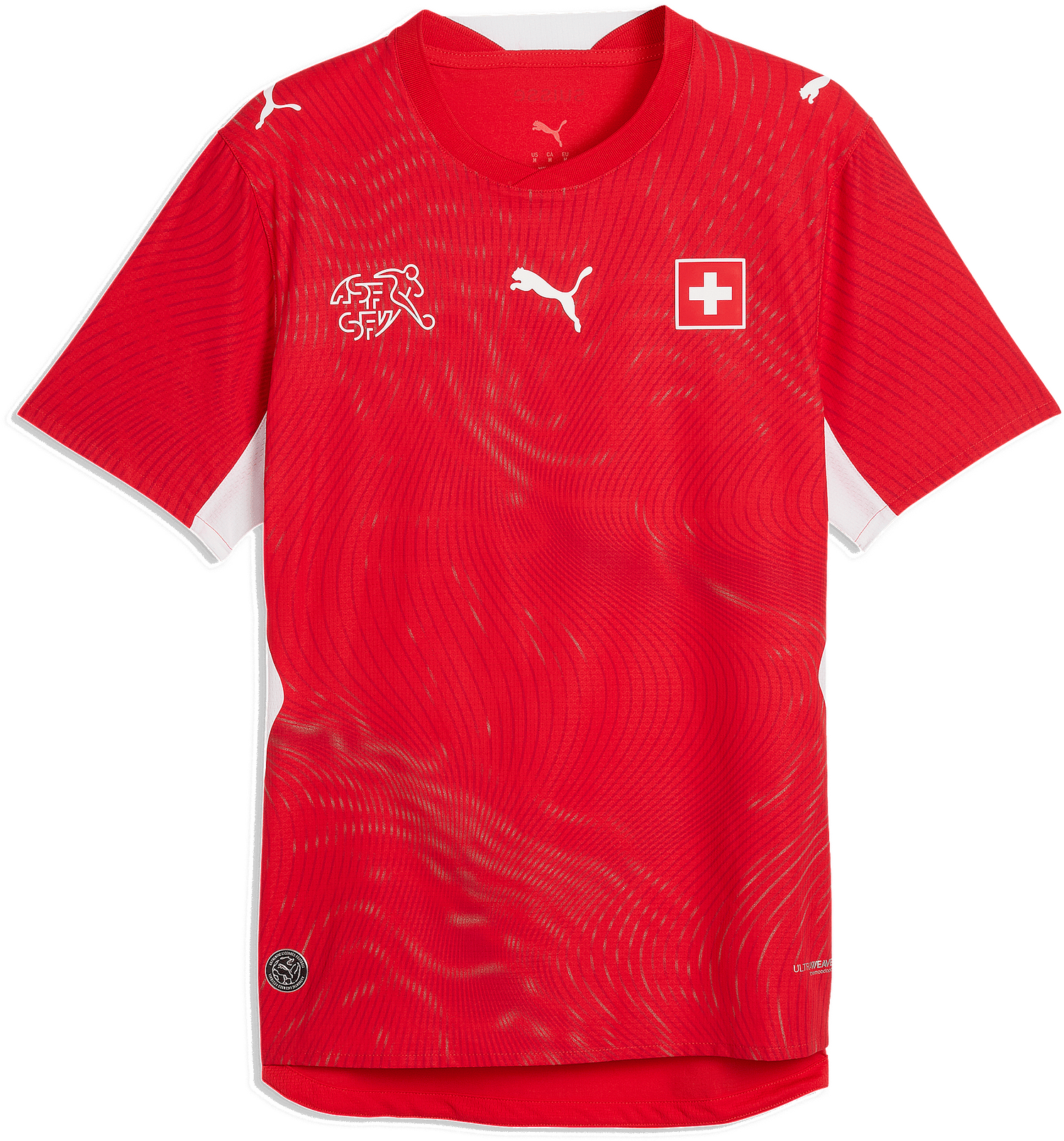 Фланелка Puma Switzerland Authentic Home 2026 Ultraweave Football Jersey Червено | 783217-01, 0