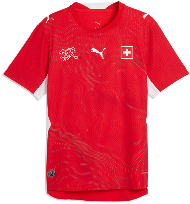 Фланелка Puma Switzerland Authentic Home 2026 Ultraweave Football Jersey Червено | 783217-01, 0