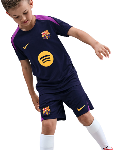 Тениска Nike FCB Y NK DF STRK SS Top 2025/26 Тъмно синьо | hj7831-597, 1