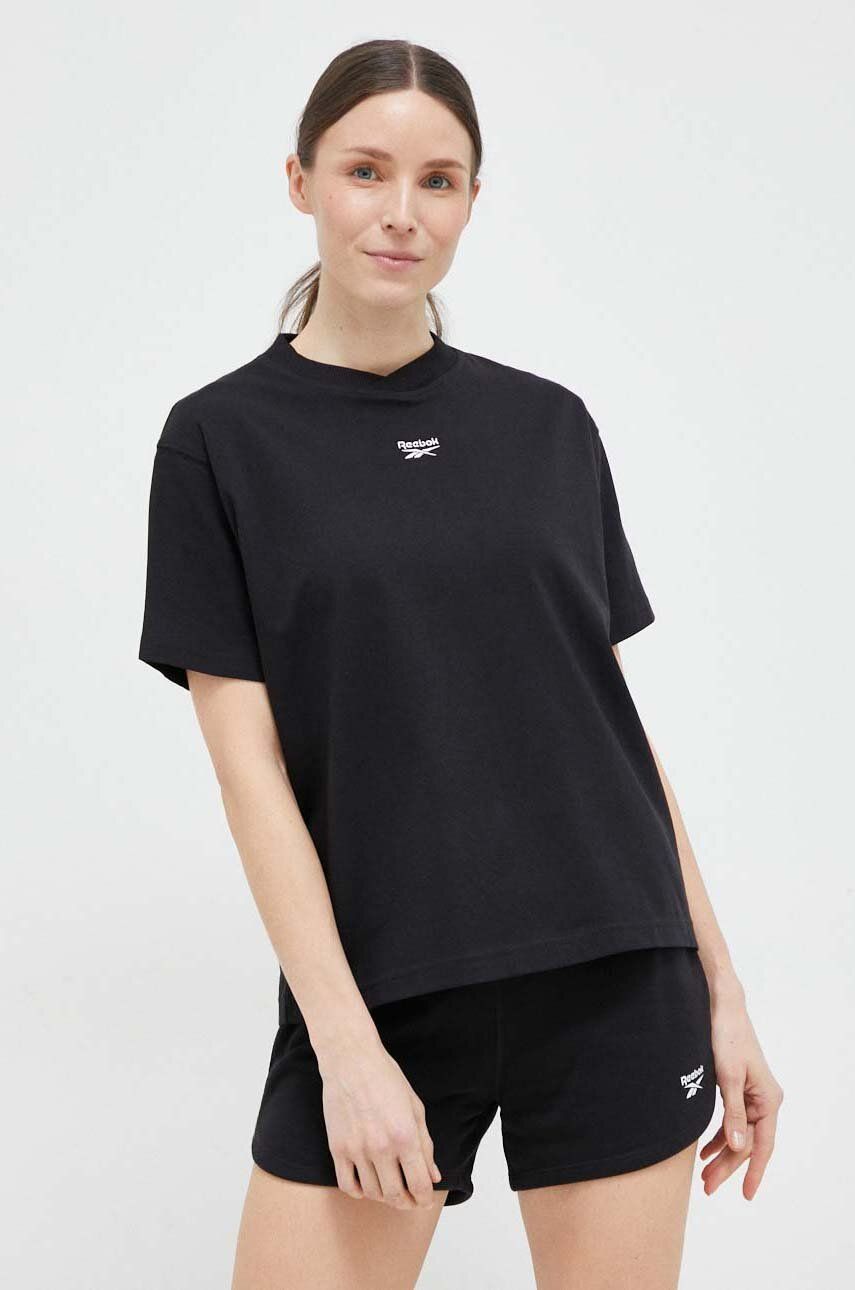 Тениска Reebok T-shirt Черно | HS4722, 0