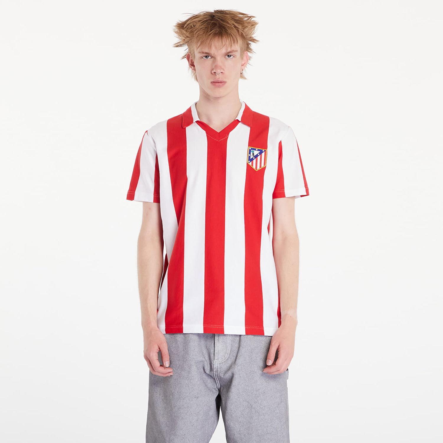 Фланелка COPA Atletico de Madrid 1985 - 86 Retro Football Shirt Red/ White Червено | 278-015, 0