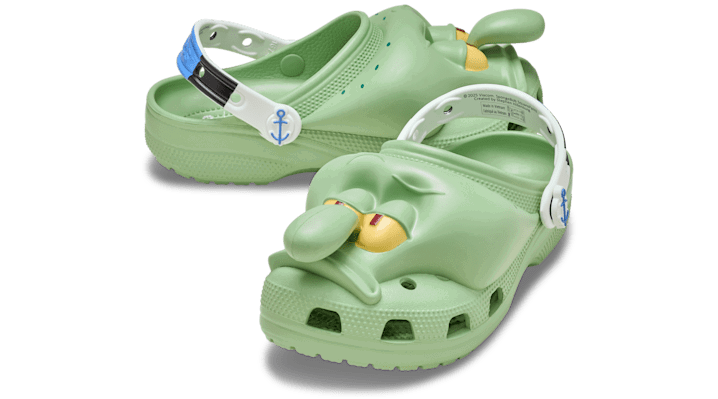 Кецове и обувки Crocs Spongebob Squidward Classic Clogs Зелено | 212350-90H, 0