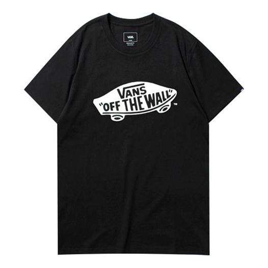 Тениска Vans Classic Logo Print T-Shirt Черно | VN0A4MM7BLK, 0