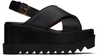Облекло Stella McCartney Stella McCartney Elyse Platform Heeled Sandals Черно | 810527KP027, 0