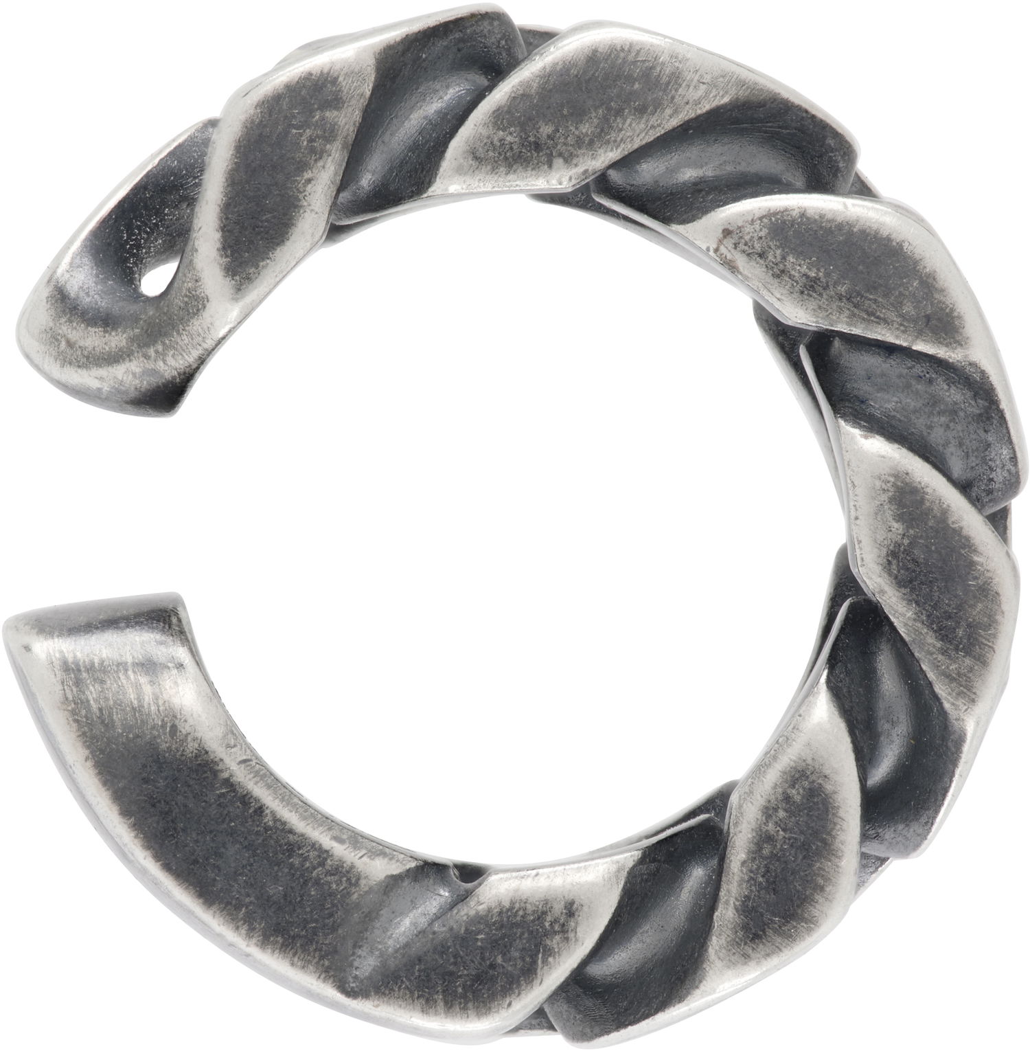 Обеци Maison Margiela Chain Single Ear Cuff Металик | SM6VG0101 SV0235, 0