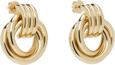Обеци Anine Bing Anine Bing Triple Knot Earrings Металик | A-15-3711-920, 1