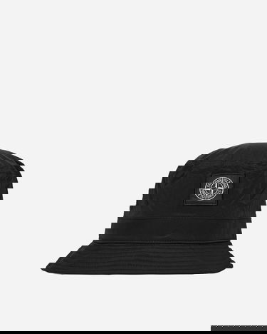 Шапка Stone Island Nylon Metal Bucket Hat Черно | 801599376 V0029, 1