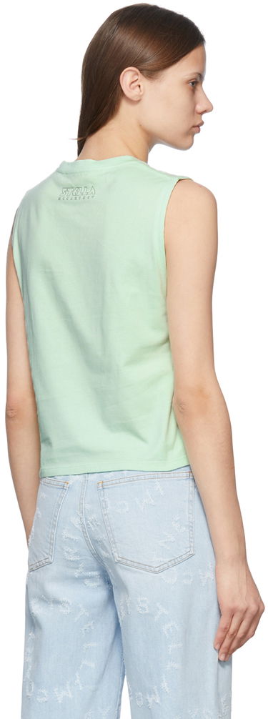 Потник Stella McCartney Stella McCartney Fantasia Centaurette Graphic Cropped Tank Top Зелено | 6J00353SNP33, 2