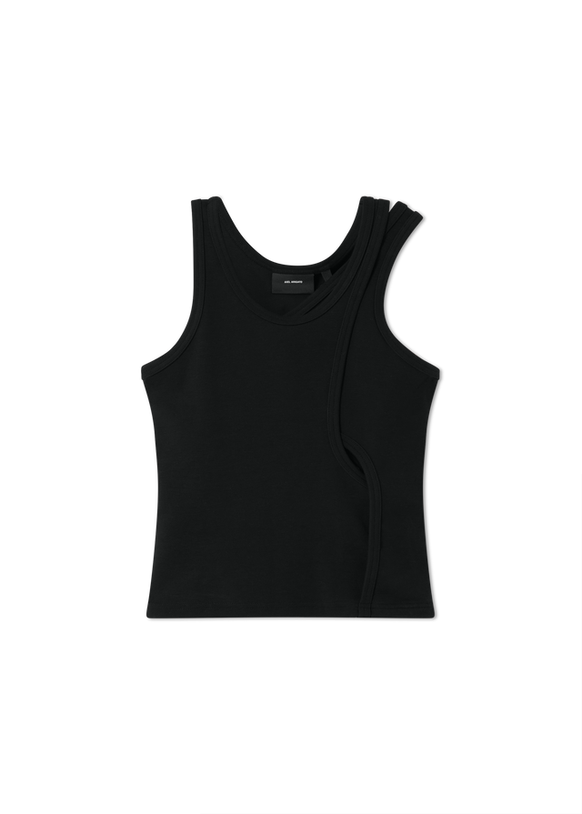 Rina Ribbed Layered Tank Top