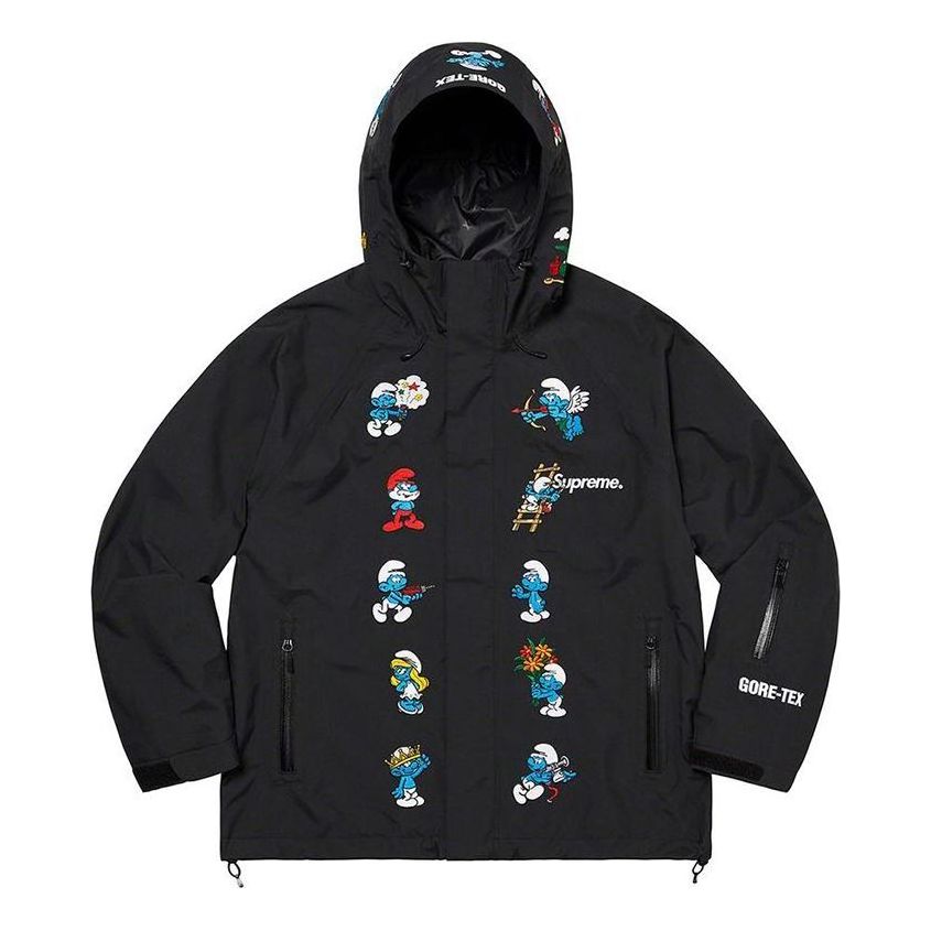 Парка Supreme Smurfs Shell Jacket Черно | SUP-FW20-015, 0