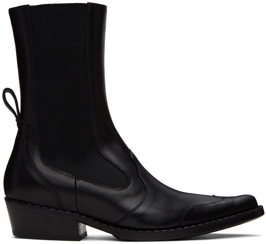 Облекло BY FAR BY FAR Otis Boots Черно | 23PFOTIDBLNAP, 0