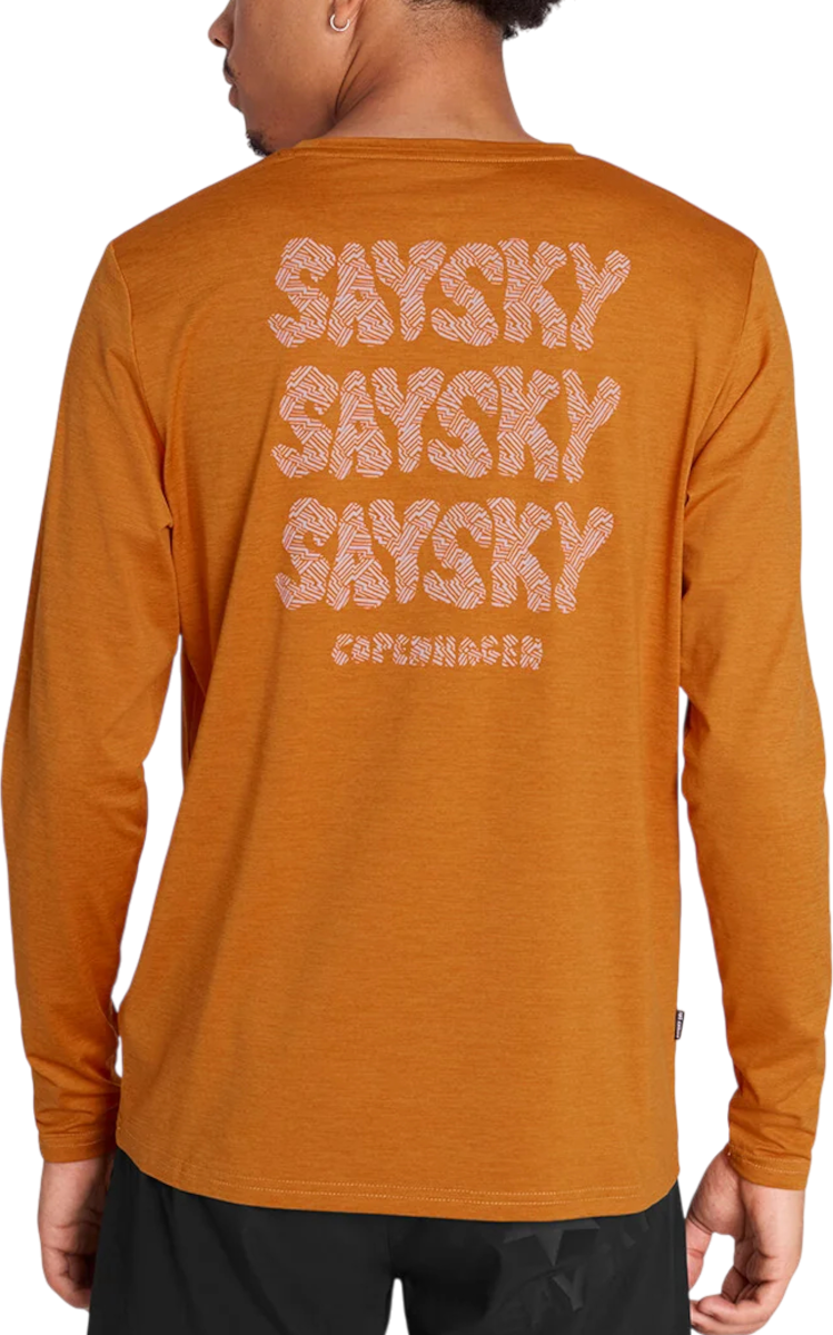 Тениска Saysky Reflective Logo Pace Long Sleeve Оранжево
 | omrls20c4008-omrls20c4008, 1