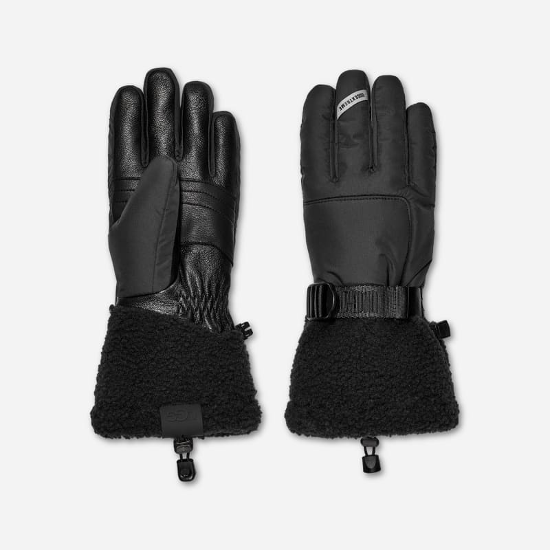 Ръкавици UGG Fluff Gloves Черно | 101638-BLK, 1