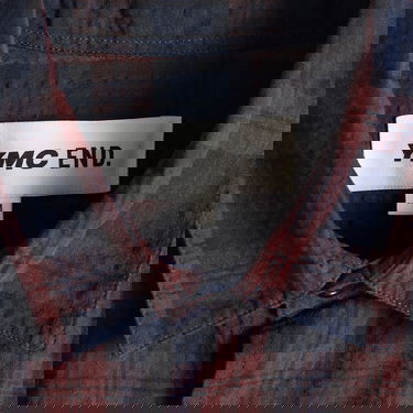 Риза YMC YMC Curtis Plaid Shirt Червено | END-YMCCSSP-PLM, 3