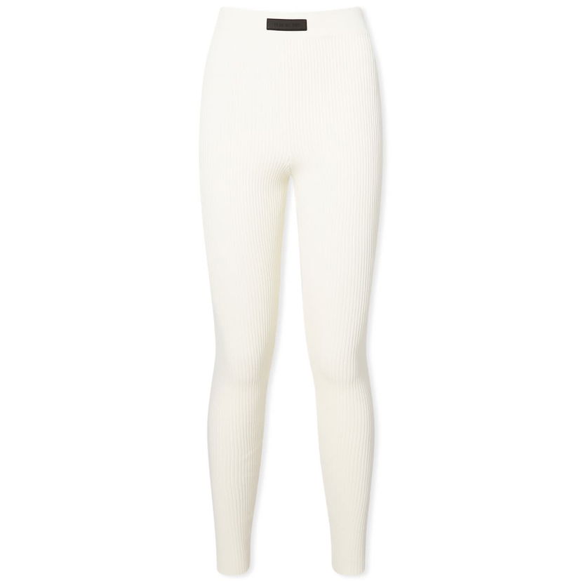 Клинове Fear of God Essentials Knit Leggings Бяло | 192BT235351FW