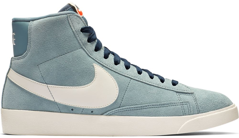 Кецове и обувки Nike Blazer Mid Vintage Aviator Grey Monsoon Blue (Women's) Синьо | AV9376-002