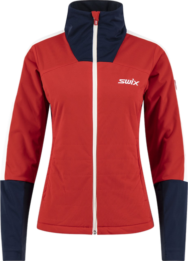 Ветровка SWIX Swix Blizzard XC Women's Cross-Country Ski Jacket Червено | 12976-99990, 0