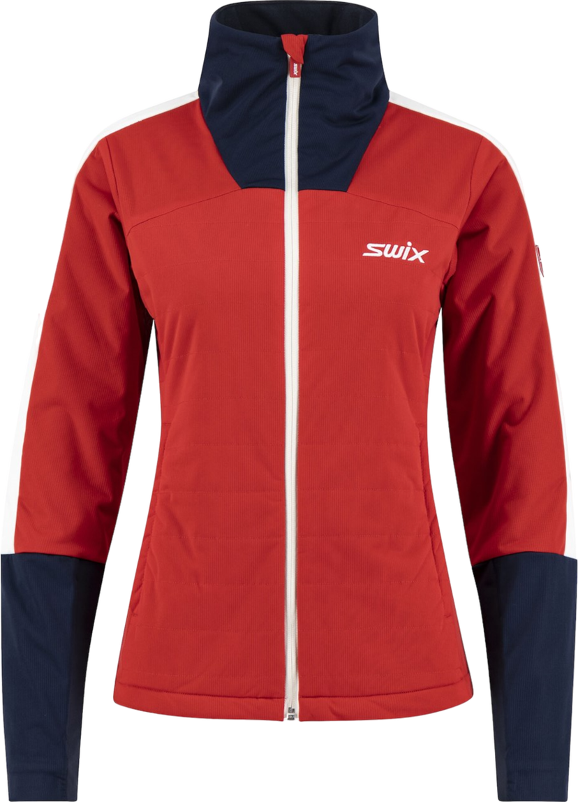 Ветровка SWIX Swix Blizzard XC Women's Cross-Country Ski Jacket Червено | 12976-99990