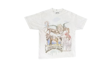 Тениска Cactus Jack by Travis Scott Travis Scott Utopia Circus Maximus Tour T-Shirt Size L Бяло | TRAV12, 0
