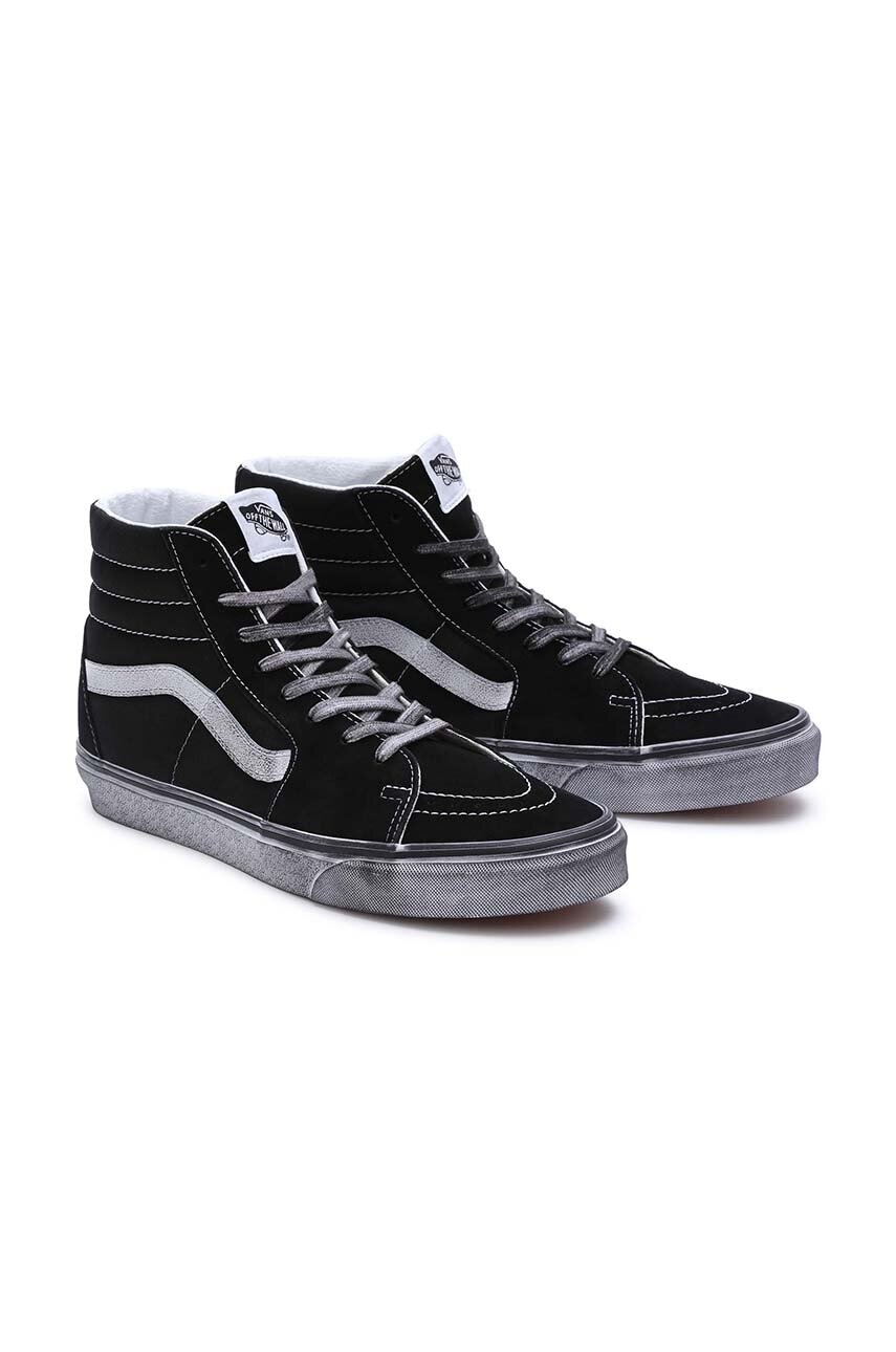 Кецове и обувки Vans Chaussures Stressed Sk8-hi Черно | VN0007NSMCG, 1
