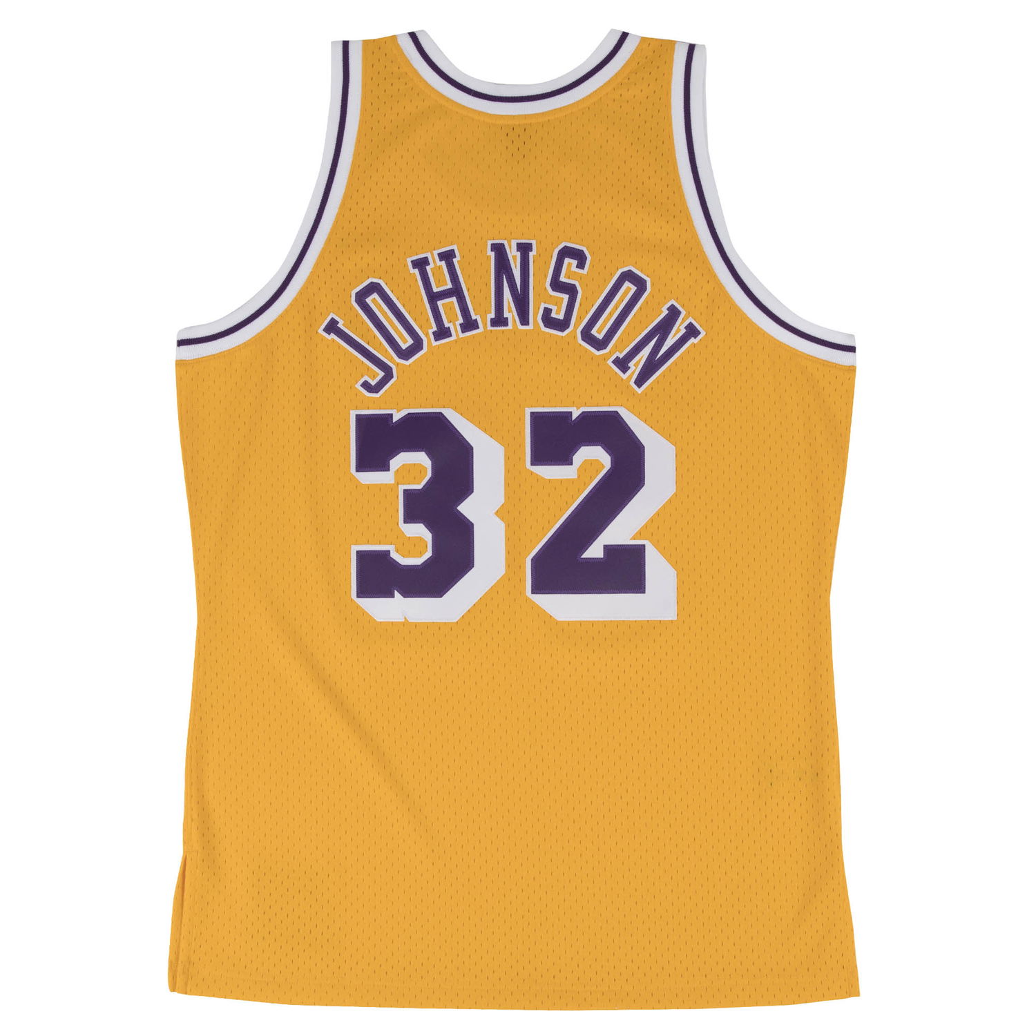 Фланелка Mitchell & Ness NBA Swingman Jersey Los Angeles Lakers Magic Johnson Жълто | SMJYGS18175-LALLTGD84EJH, 1