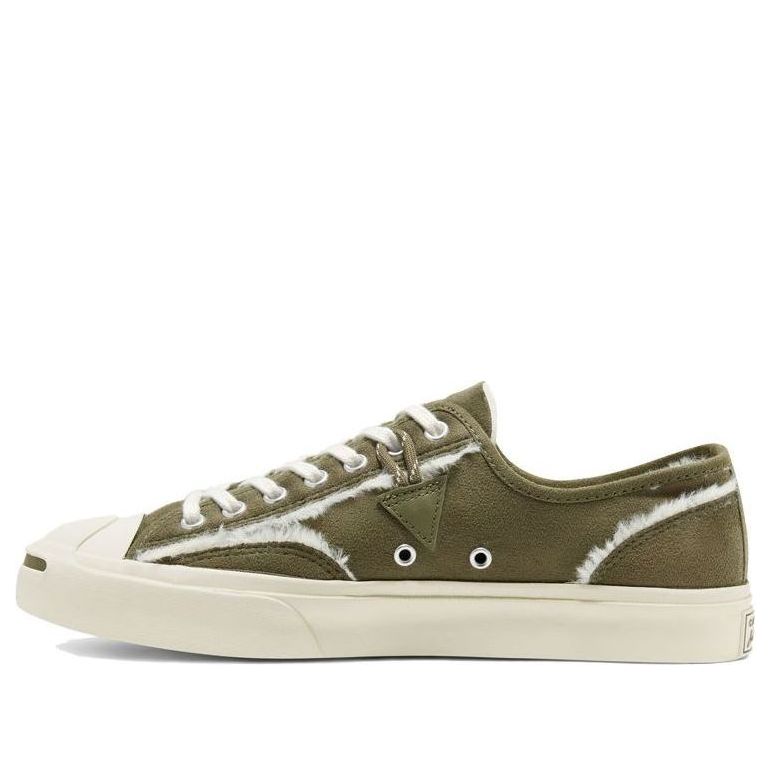 Кецове и обувки Converse Faux Fur-Lined Jack Purcell Зелено | 166511C, 0