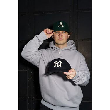 Шапка с козирка New Era New Era MLB Heritage 9FIFTY Retro Crown Oakland Athletics Adjustable Hat Зелено | 60595498, 6