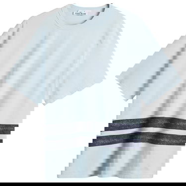 Тениска Stone Island Marina Stripe T-Shirt, Size Large Синьо | K2S152100003-V0040, 1