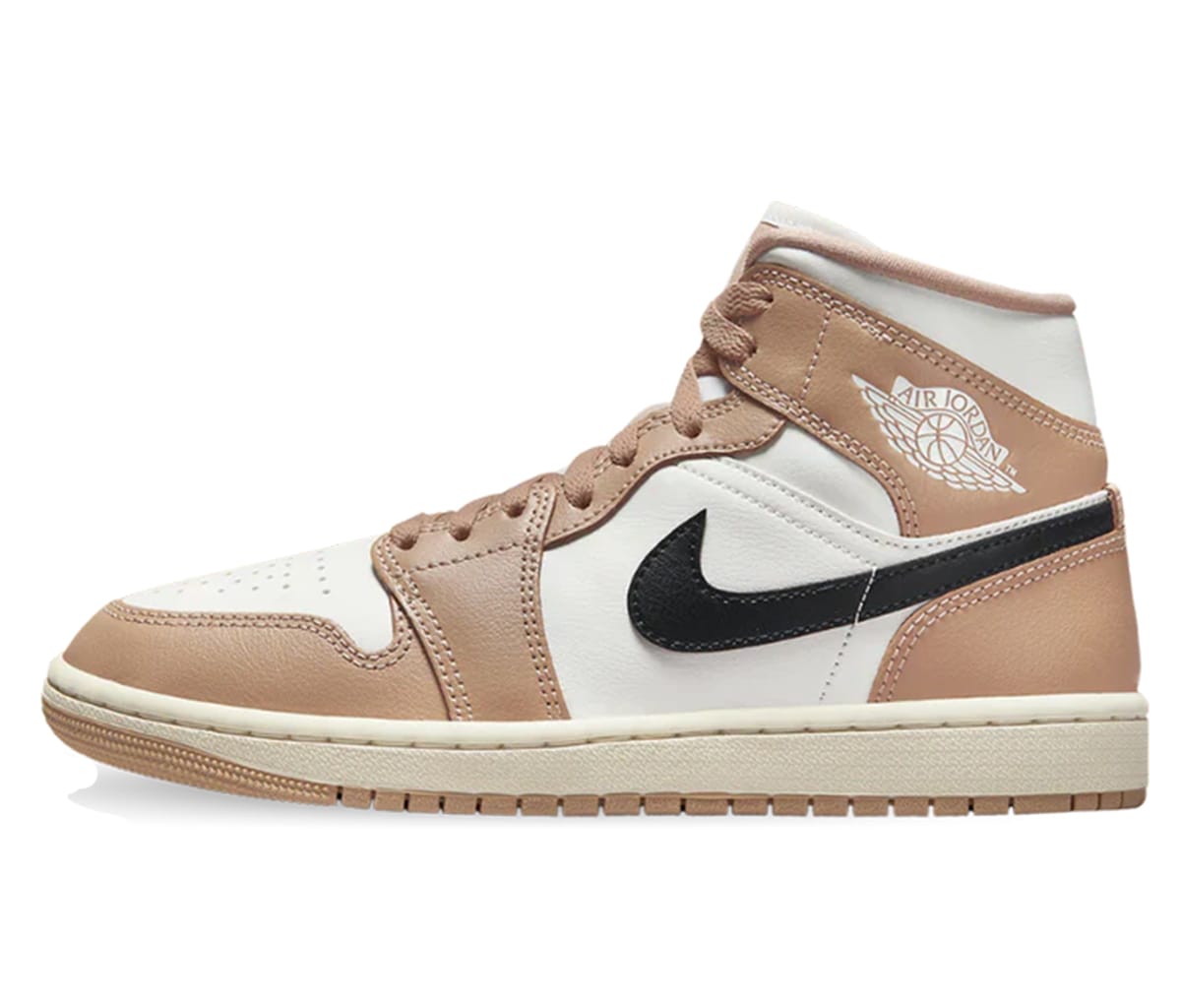Кецове и обувки Jordan Air Jordan 1 Mid "Desert" W Бежово | BQ6472-103, 0