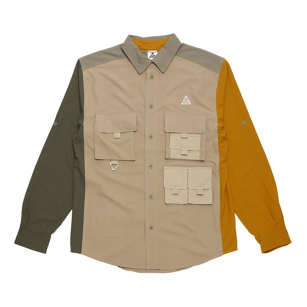 Риза Nike ACG ACG Dri-FIT UV Trail Long Sleeve Shirt Бежово | DN3937-247, 0