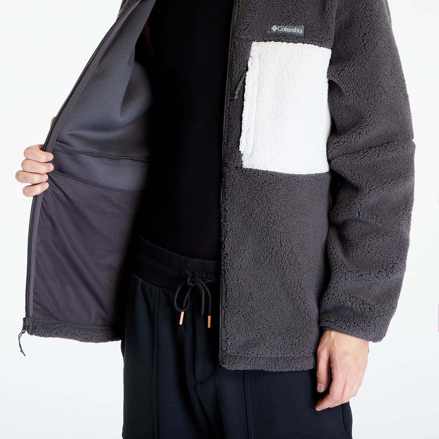 Яке Columbia Mountainside Heavyweight Fleece Jacket Сиво | 1911083-011, 1