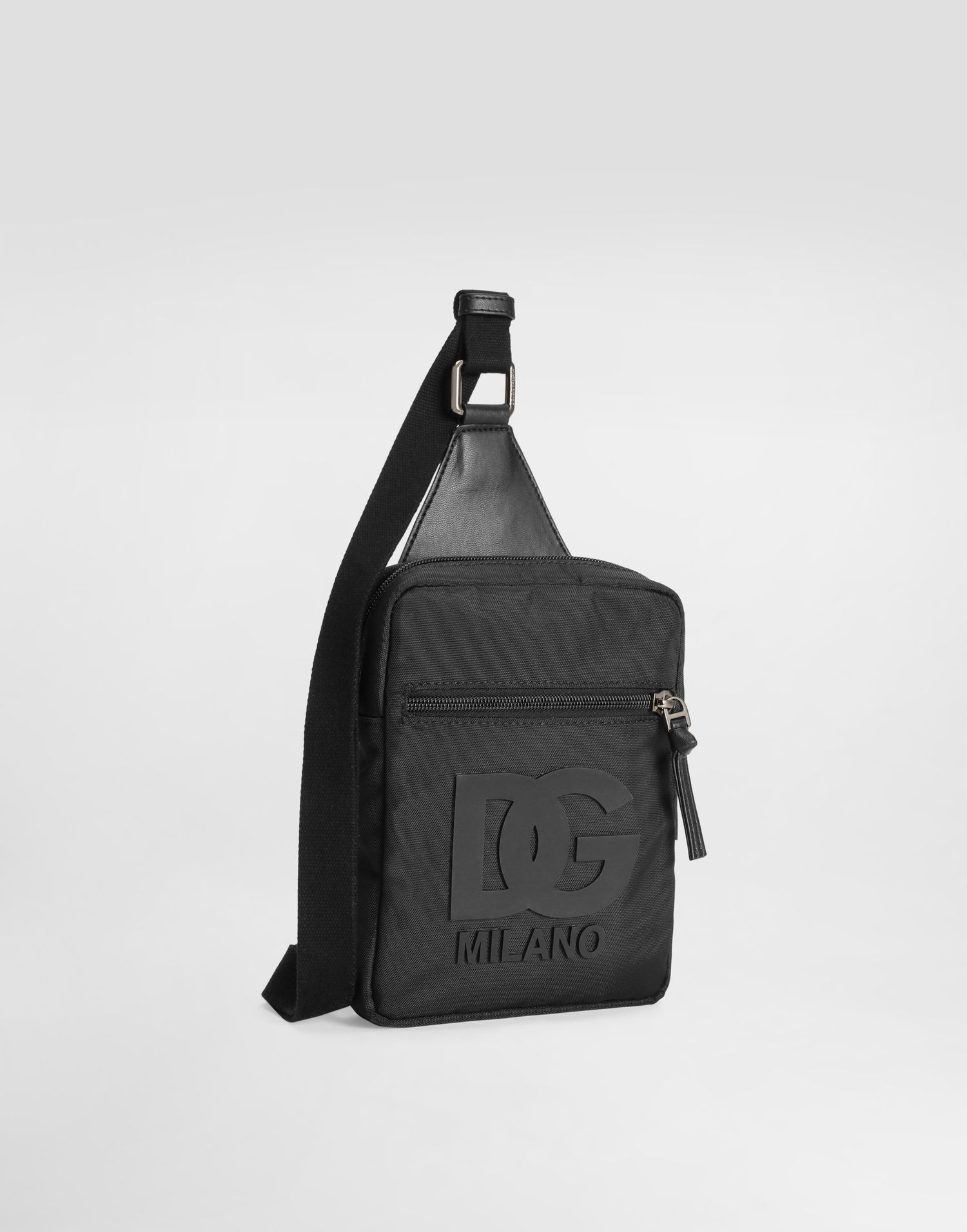 Чанта за кръста Dolce & Gabbana Dolce & Gabbana Nylon Crossbody Bag with DG Logo Черно | EM0142AU92780999, 1