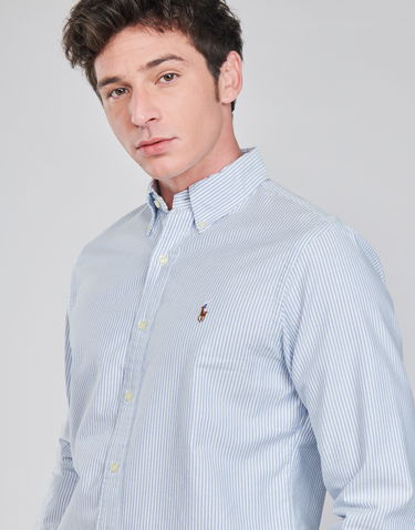 Риза Polo by Ralph Lauren Long Sleeve Shirt Тюркоазено | 710792041004-NOS, 4