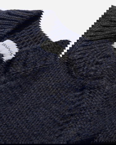 Пуловер Dries Van Noten Sleeveless Sweater Mock Neck Тъмно синьо | 252-021245-2710 509, 3