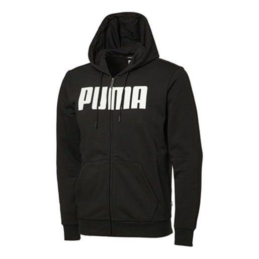 Суитчър Puma ESS Printed Hooded Jacket Черно | 855280-01, 0