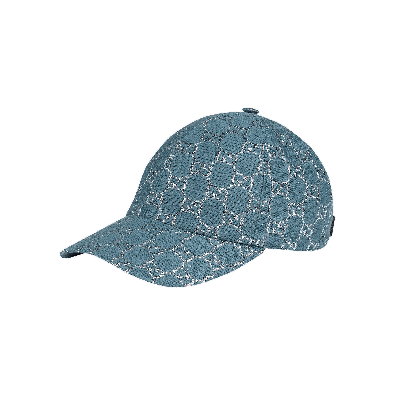 Шапка с козирка Gucci GG Lamé Baseball Cap Тюркоазено | 631953 3HK75 4660, 0