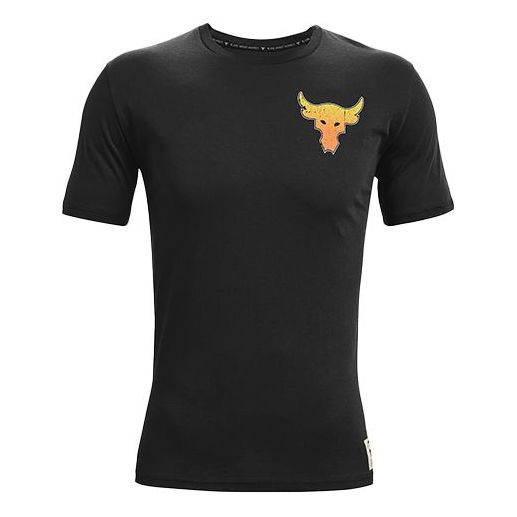Тениска Under Armour Project Rock Men's Graphic Tour T-Shirt Черно | 1363559-001, 0