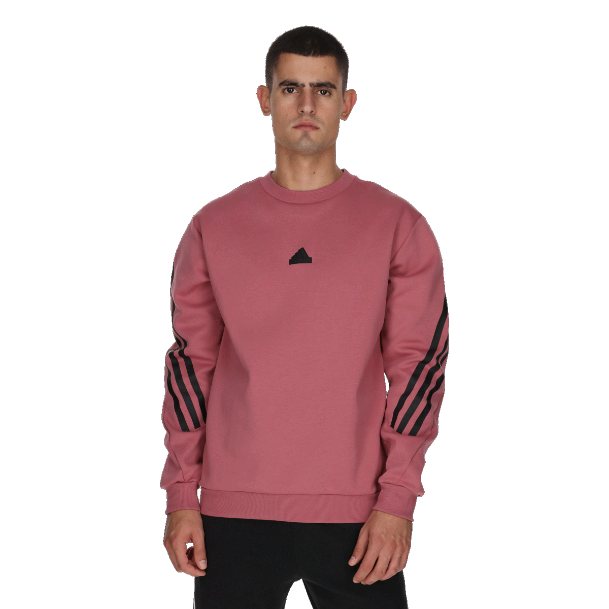 Суитчър adidas Originals Future Icons 3-Stripes Crewneck Sweatshirt Розово | IW6087, 0