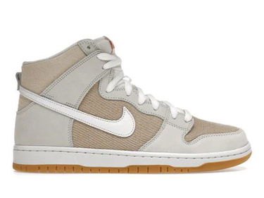 Кецове и обувки Nike SB Dunk High Pro ISO Orange Label "Unbleached Natural" Бежово | DA9626-100, 1