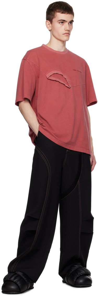 Тениска Feng Chen Wang Feng Chen Wang Double Neck T-Shirt Червено | FMF16TS01, 3
