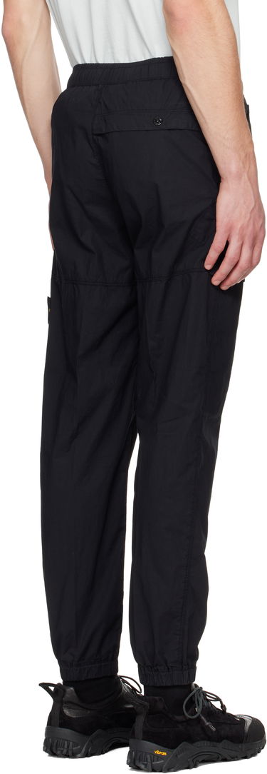 Карго панталони Stone Island Stone Island Stretch Cotton Tela Paracadute Sweatpants Черно | K1S15 3100017 S0003, 2